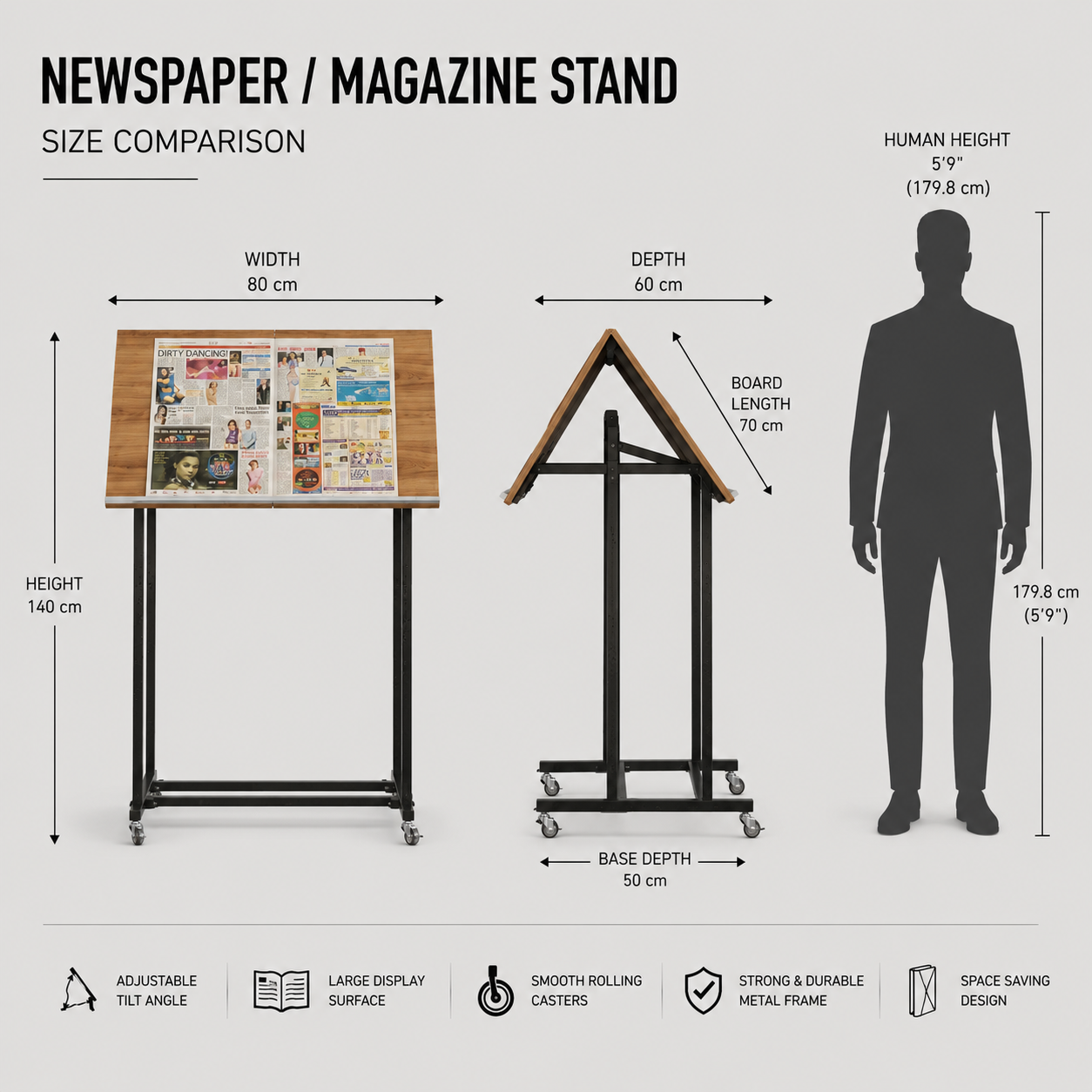 A STYLISH NEWS PAPER STAND image 3