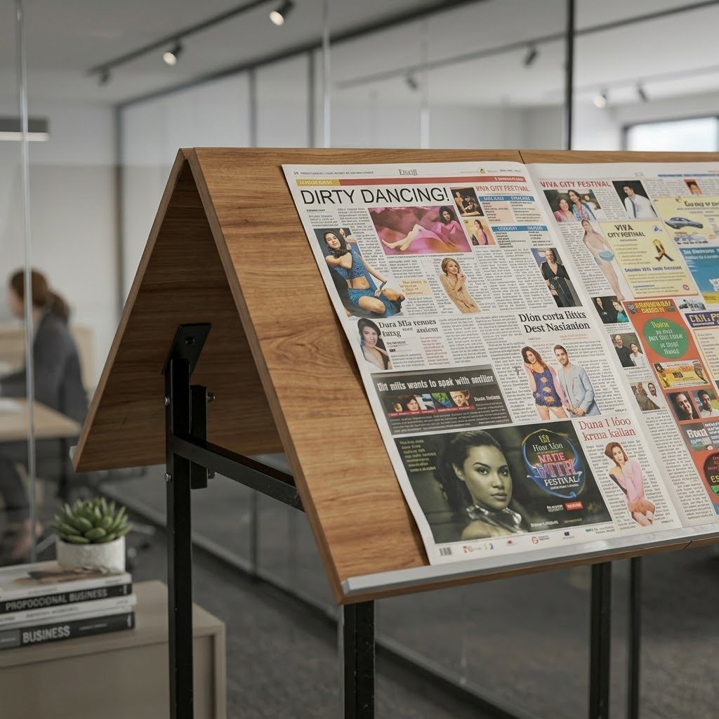 A STYLISH NEWS PAPER STAND image 4